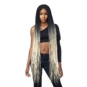 Sensationnel Cloud 9 Swiss Lace Wig 4X4 Lace Parting Box Braid 50"